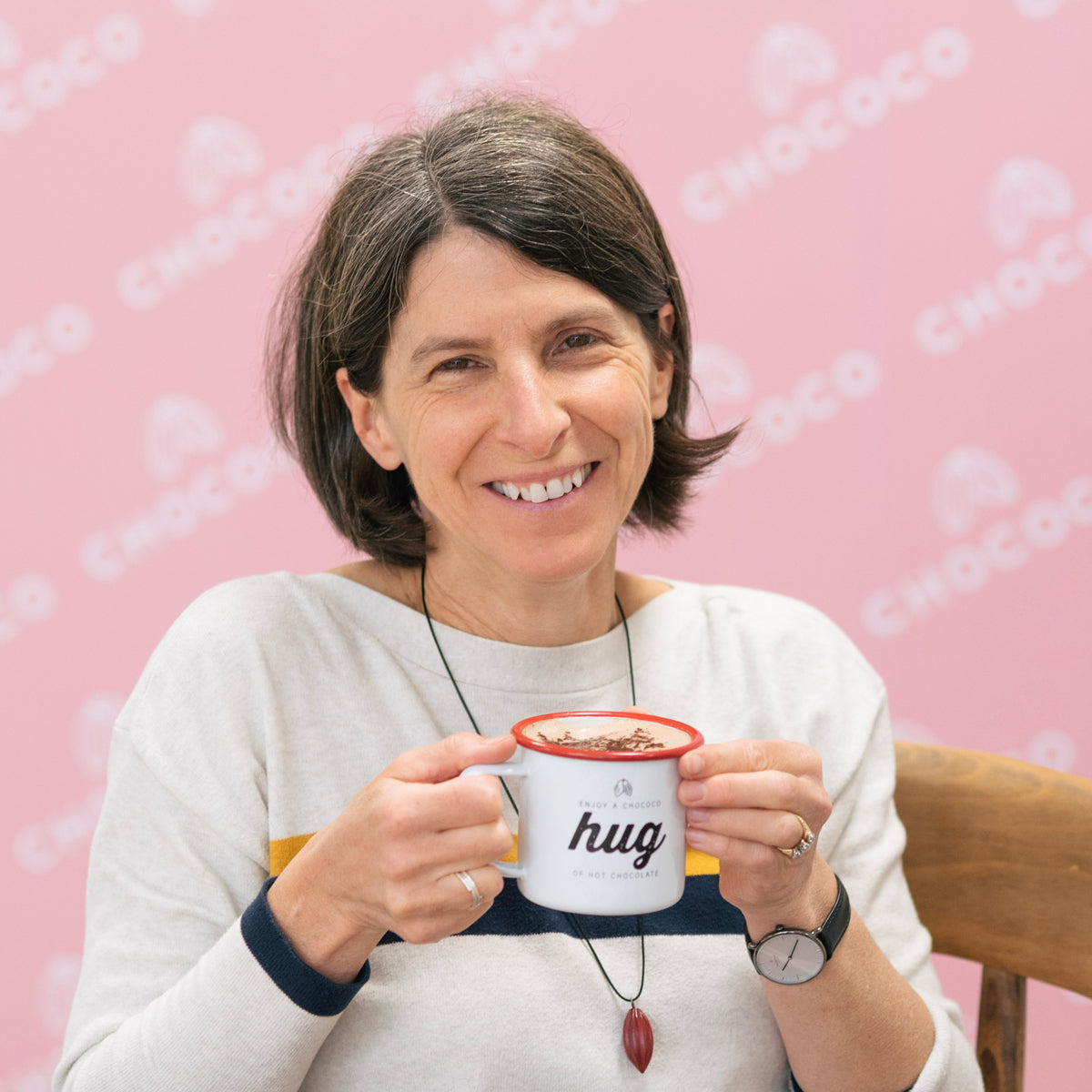 Chococo co-founder Claire Burnet