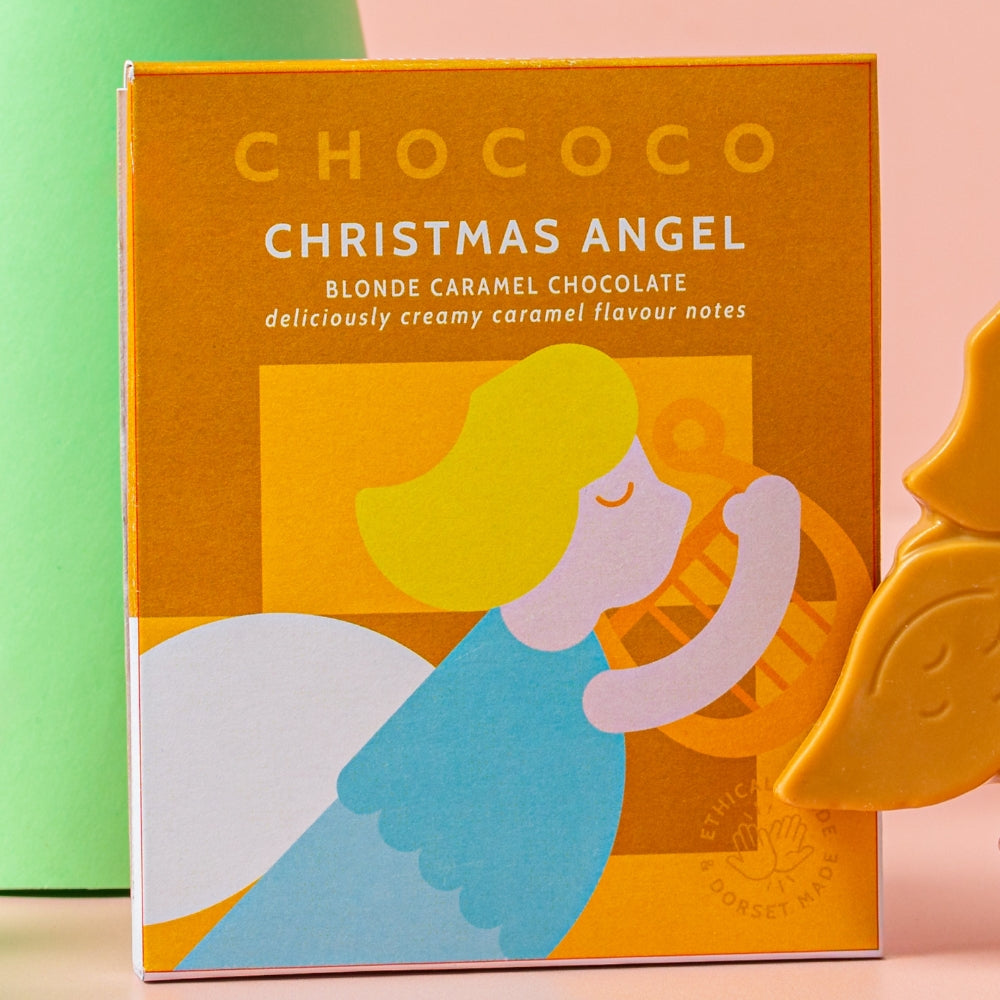 Christmas Angel Blonde Chocolate Bar – view 3
