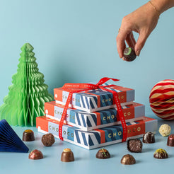Cascade of Festive Chocolate Selection Boxes