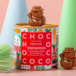 Milk Chocolate Snowman Shapes Tube – view 3