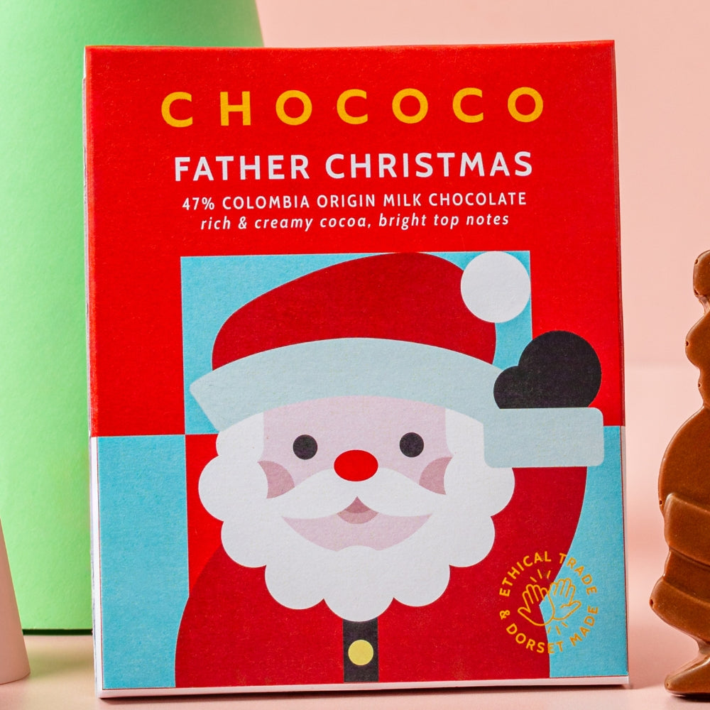 Father Christmas Milk Chocolate Bar – view 3